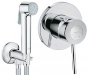 Душевой гарнитур для биде GROHE BAU CLASSIC 2904800S