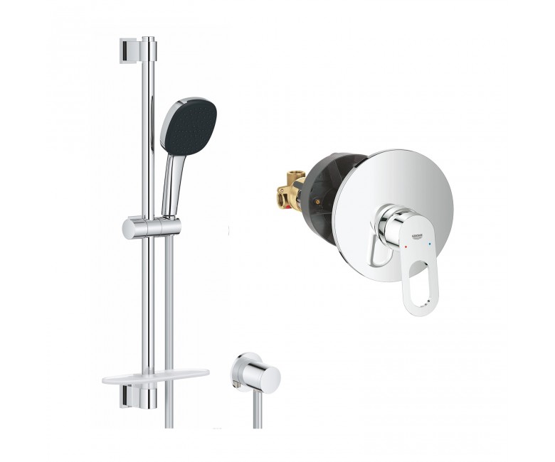 Душова система Grohe Bauloop з гарнітурою Vitalio Comfort 110 та підтримкою Vitalio 2908026929 GROHE  2908026929 2908026929