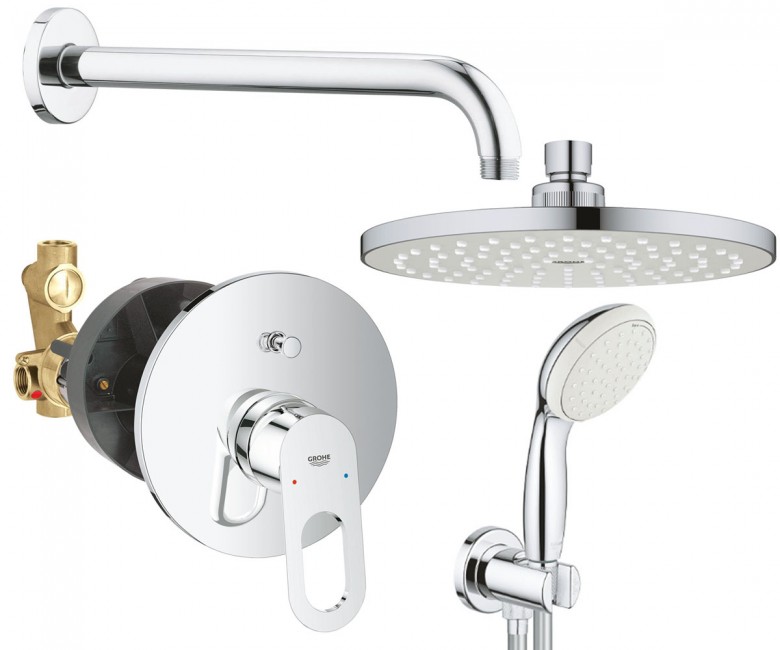 Душова система GROHE BAU LOOP 2908100L 2908100L