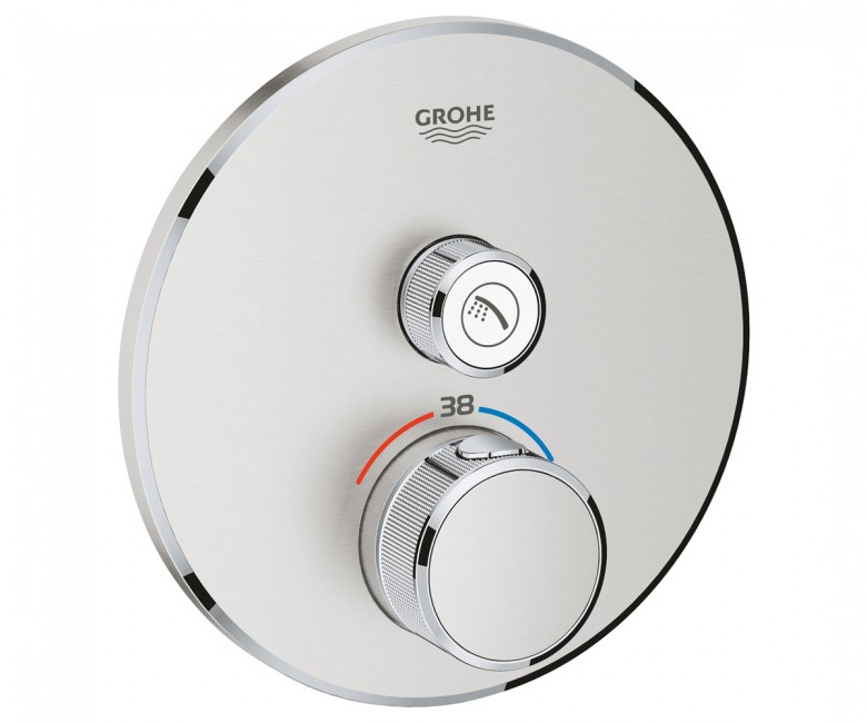 Внешняя панель термостата на 1 выход GROHE GROHTHERM SMARTCONTROL 29118DC0 29118DC0