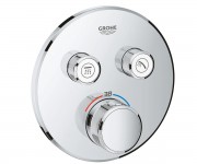 Зовнішня панель термостата на 2 виходи GROHE GROHTHERM SMARTCONTROL 29119000