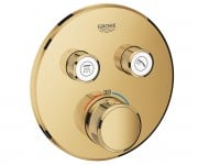 Зовнішня панель термостата на 2 споживача GROHE GROHTHERM SMARTCONTROL 29119GL0