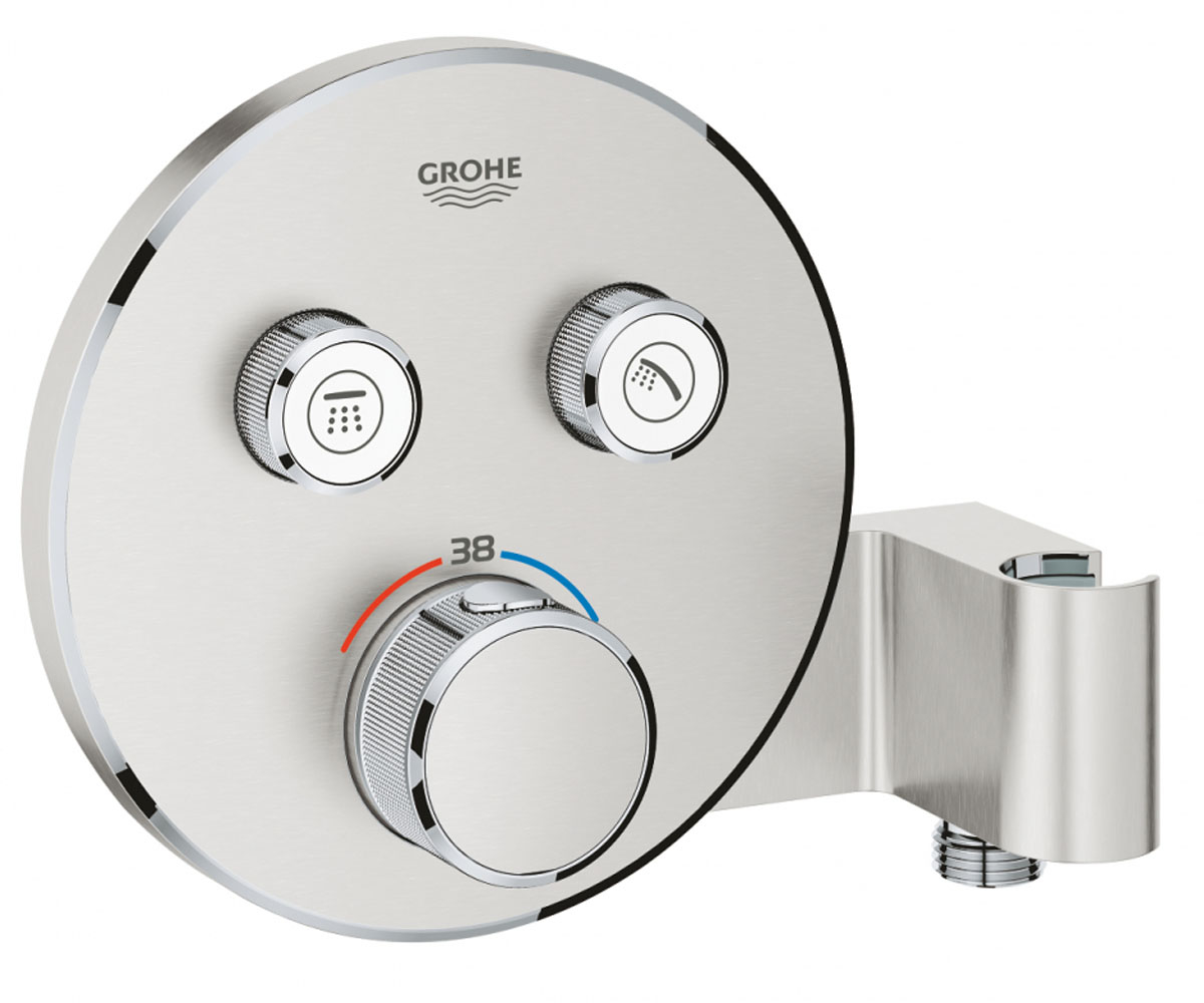 Термостат з утримувачем для душу GROHE GROHTHERM SMARTCONTROL 29120DC0 29120DC0