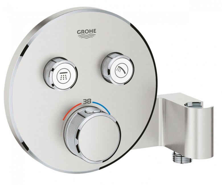 Термостат з утримувачем для душу GROHE GROHTHERM SMARTCONTROL 29120DC0 29120DC0