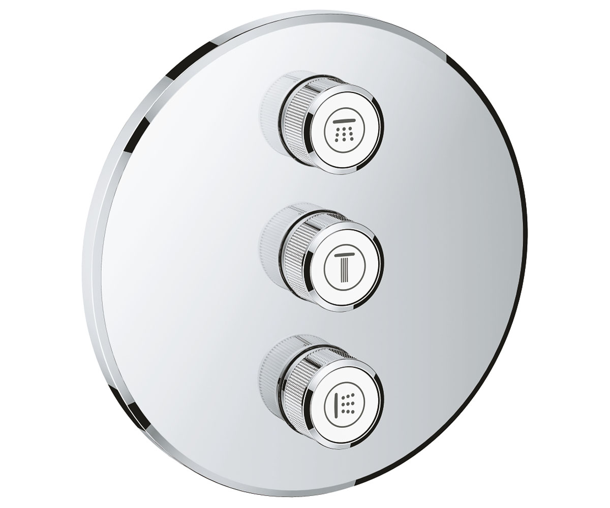 Вентиль на три виходи    GROHE GROHTHERM SMARTCONTROL 29122000 29122000