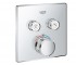 Внешняя панель термостата на 2 выхода GROHE GROHTHERM SMARTCONTROL 29124000 29124000