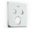 Внешняя панель термостата на 2 выхода  GROHTHERM SMARTCONTROL 29124000:Фото 9