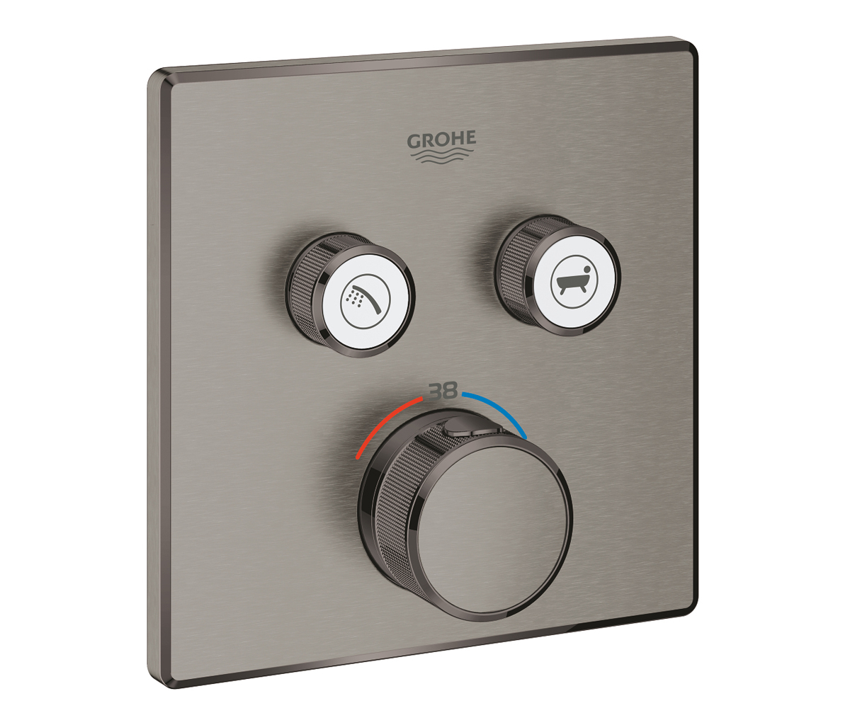 Зовнішня панель термостата на 2 виходи GROHTHERM SMARTCONTROL 29124AL0  29124AL0