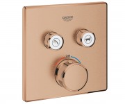 Зовнішня панель термостата на 2 виходи GROHE GROHTHERM SMARTCONTROL 29124DL0 