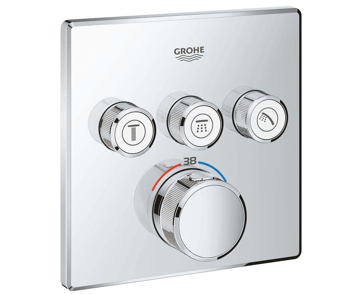 Термостат на 3 виходи GROHE GROHTHERM SMARTCONTROL 29126000 29126000