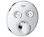 Внешняя панель смесителя на 2 выхода GROHE GROHTHERM SMARTCONTROL 29145000
