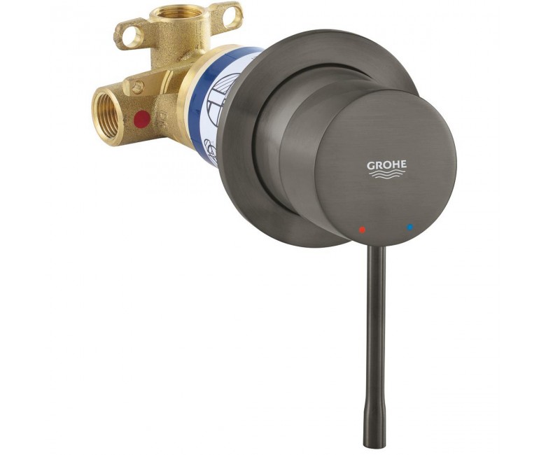 29197AL0 Essence New Змішувач прихованого монтажу, Brushed Hard Graphite (1 сорт) GROHE ESSENCE 29197AL0 29197AL0