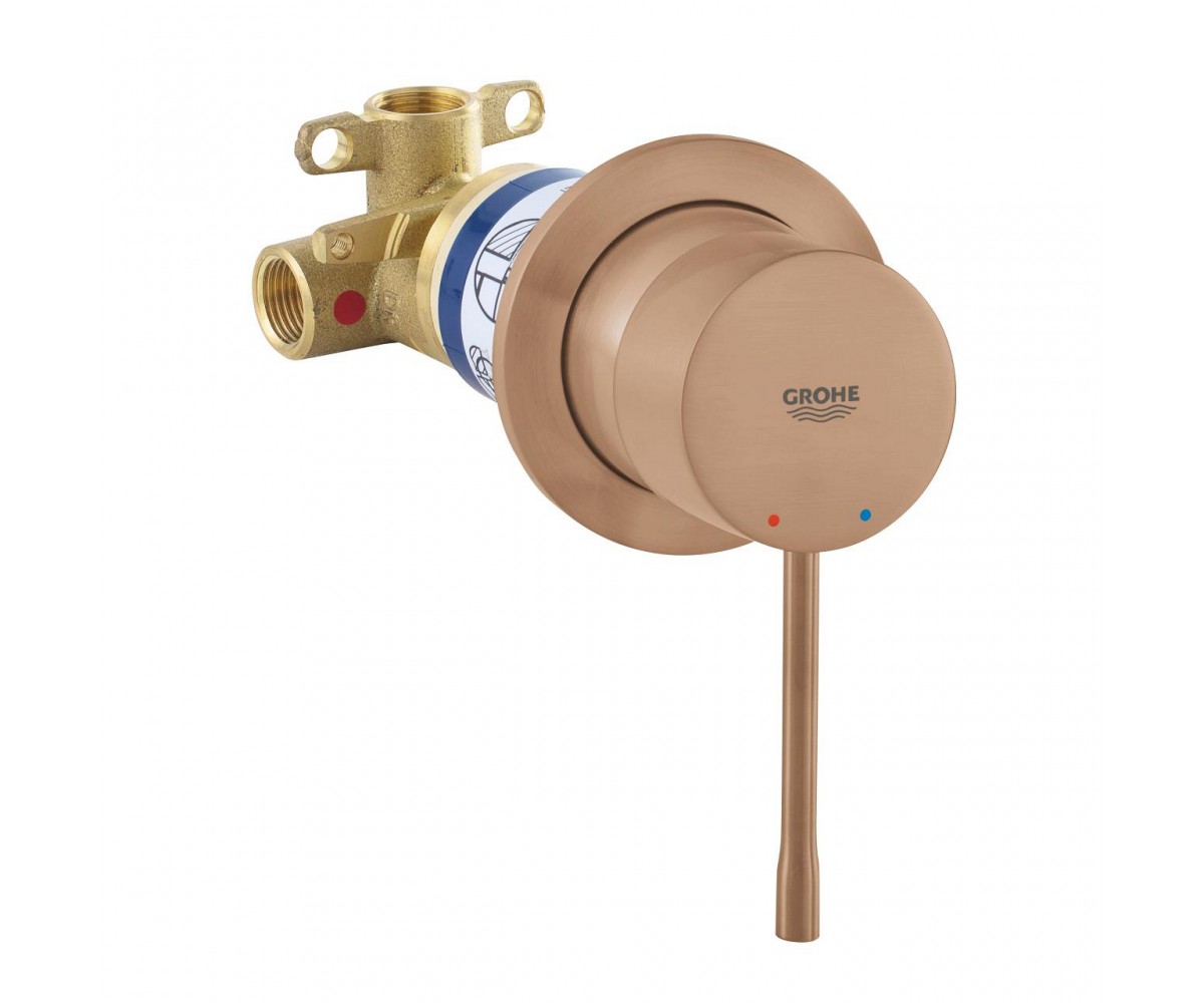 29197DL0 Essence New Змішувач прихованого монтажу, золото Brushed Warm Sunset (1 сорт) GROHE ESSENCE 29197DL0 29197DL0