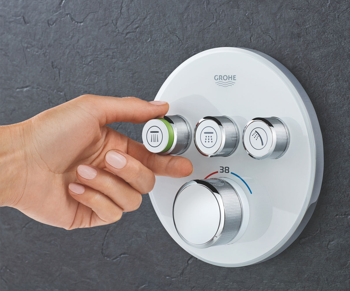 Термостат на 3 выхода  GROHTHERM SMARTCONTROL 29904LS0:Фото 2