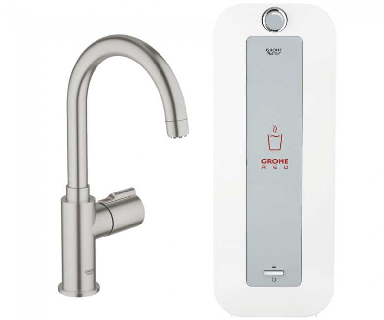 Вертикальний вентиль і бойлер combi (8 літрів) GROHE RED MONO 30080DC0 30080DC0