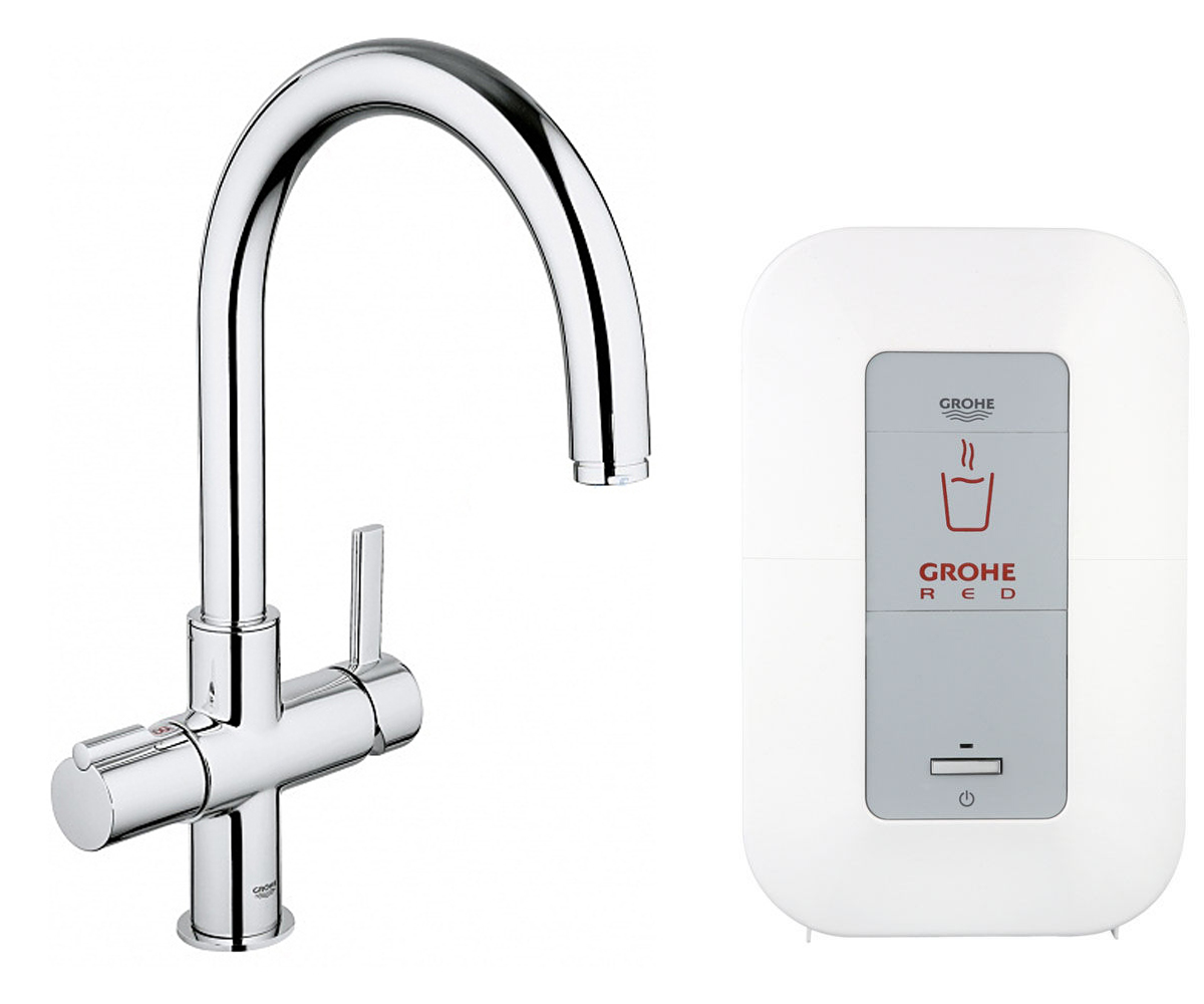 Змішувач із бойлером на 4 литра GROHE RED  30083000 30083000
