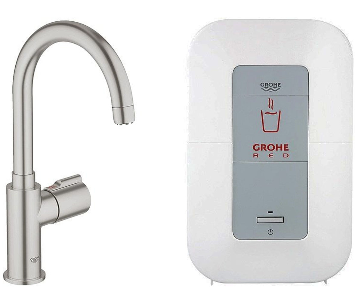 Кран з бойлером на 4 літри GROHE RED MONO 30085DC0 30085DC0