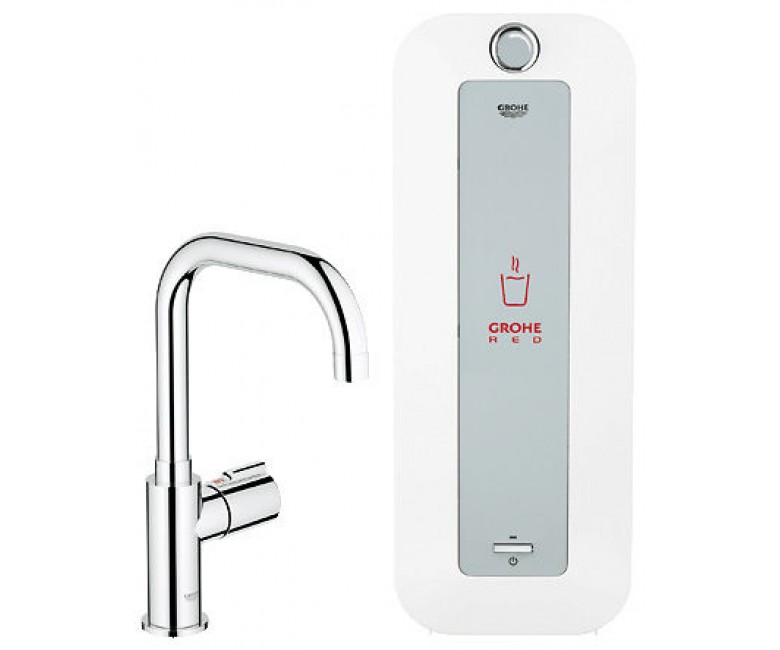 Змішувач і бойлер 8 літрів GROHE RED MONO 30157000 30157000