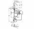 Смеситель сенсорный  ESSENCE NEW FOOT CONTROL 30311DC0:Чертеж 