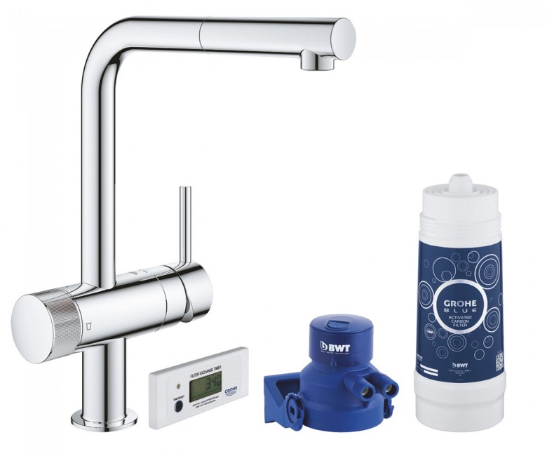 Змішувач з фільтром GROHE BLUE PURE MINTA 30382000 30382000