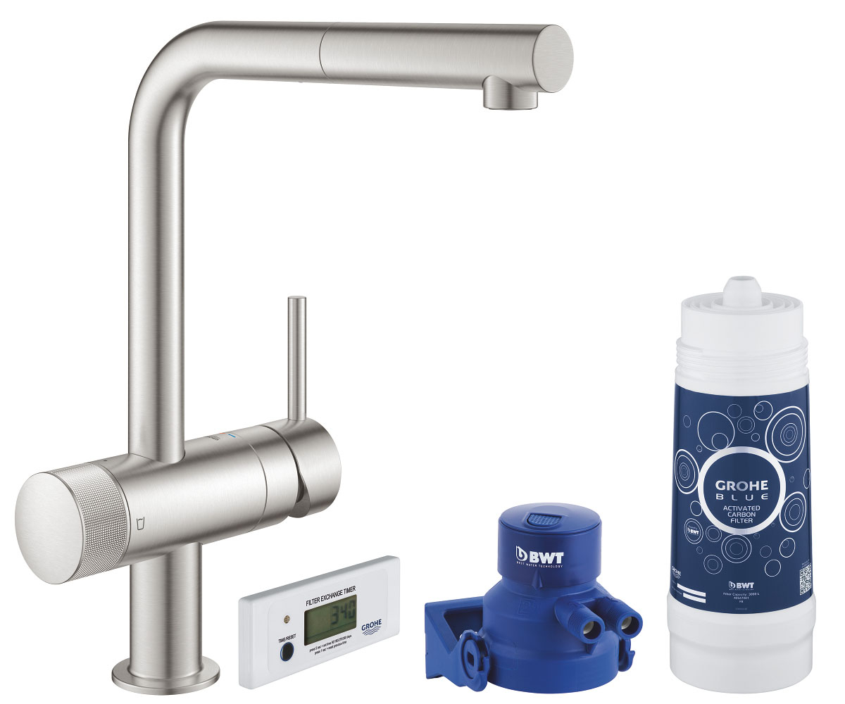 Смеситель с фильтром GROHE BLUE PURE MINTA 30382DC0 30382DC0
