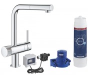 Стартовий комплект 4 в 1 GROHE BLUE PURE MINTA 30393000