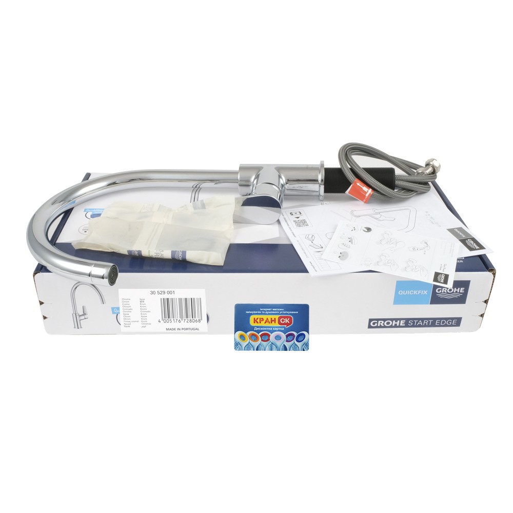 Кухонный смеситель  START EDGE QUICKFIX 30529001:Фото 6