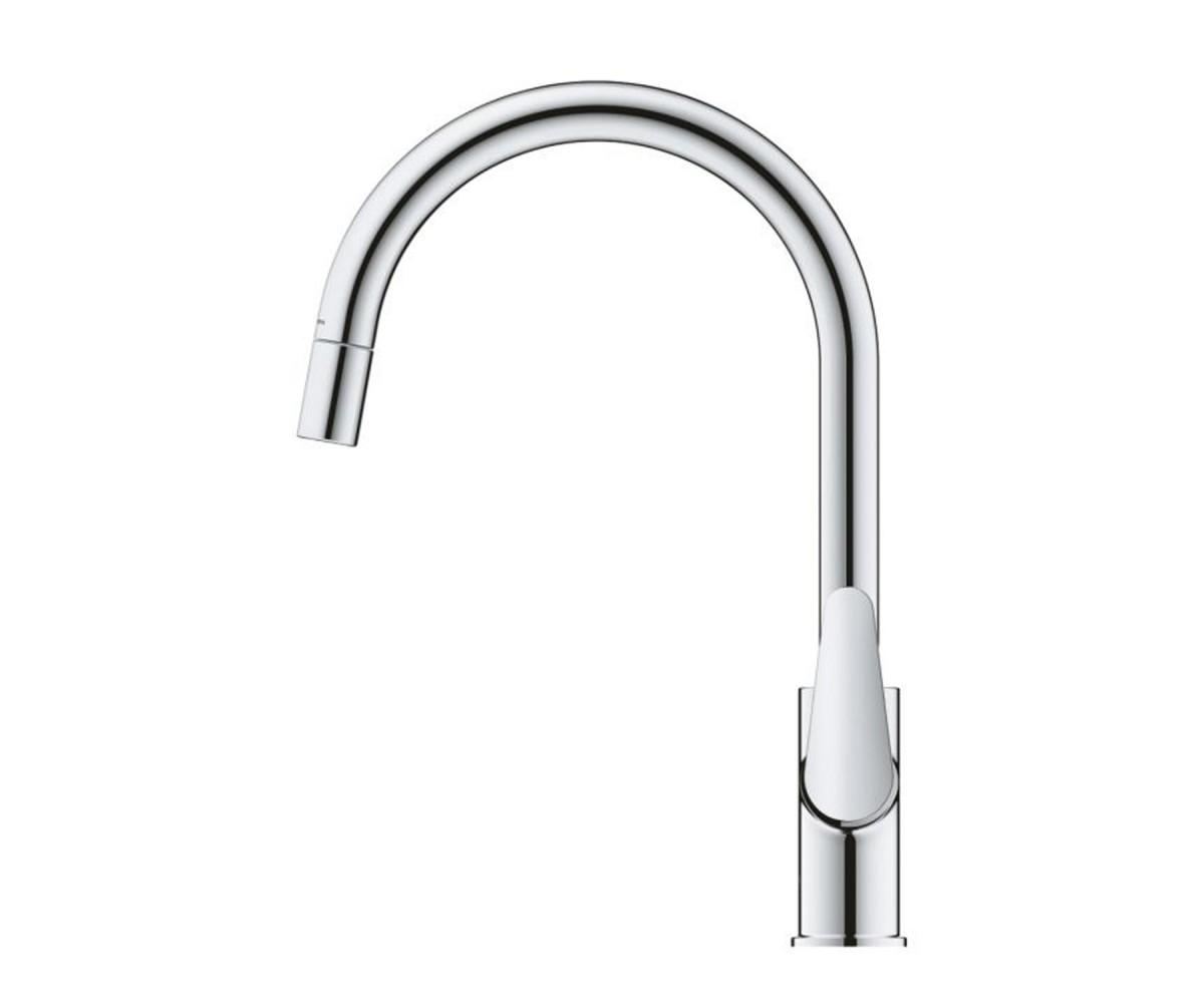 Змішувач для кухні з висувним виливом Grohe StartCurve 30562000  30562000:Фото 2