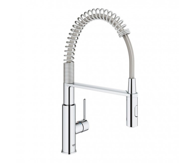 Однорычажный смеситель с лейкой GROHE VIA COSMO 30614000 30614000