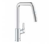 Смеситель с выдвижным изливом GROHE EUROSMART 30619000