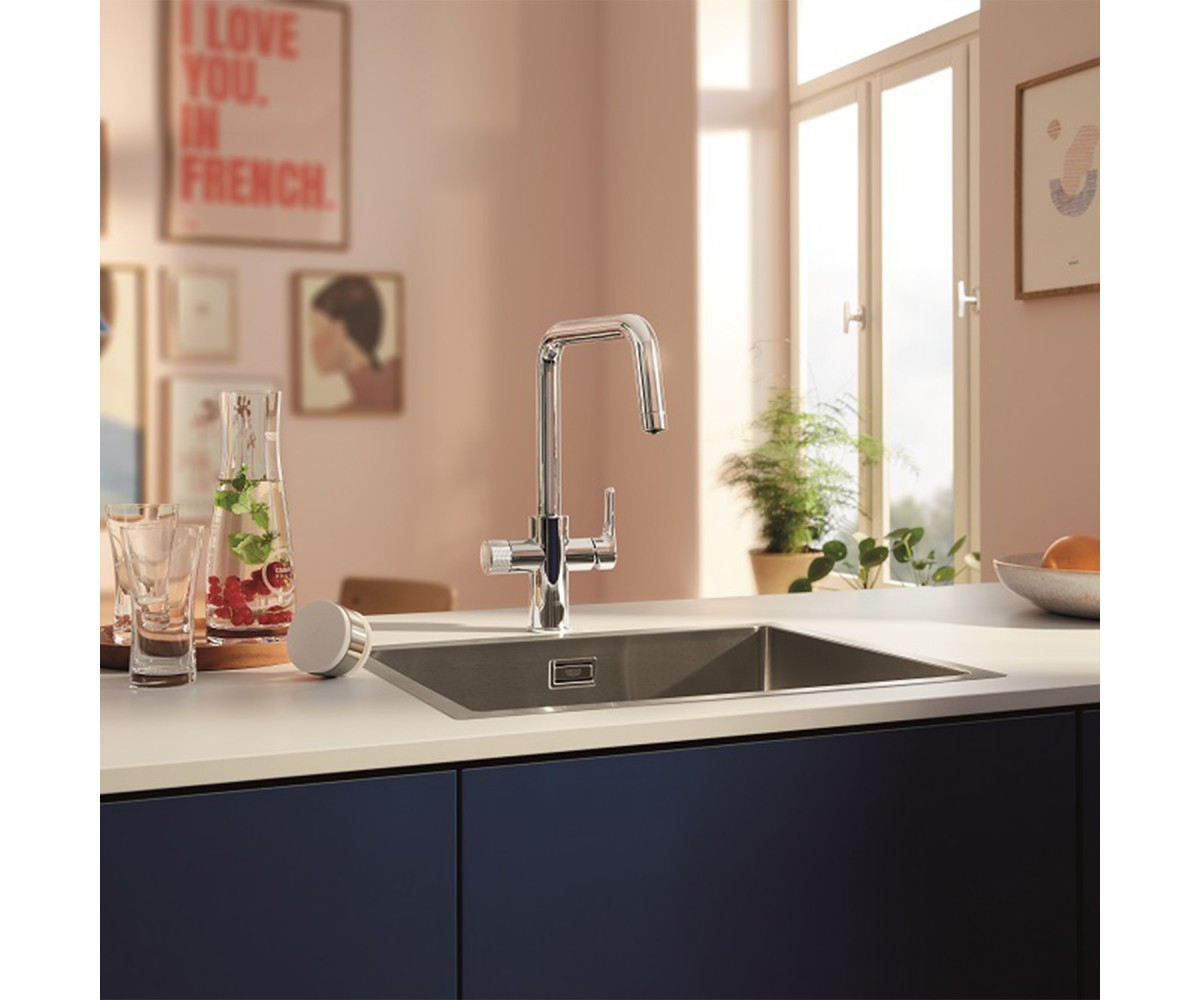 Змішувач для кухні з висувним виливом Grohe QuickFix Start 30631000  START 30631000:Фото 5