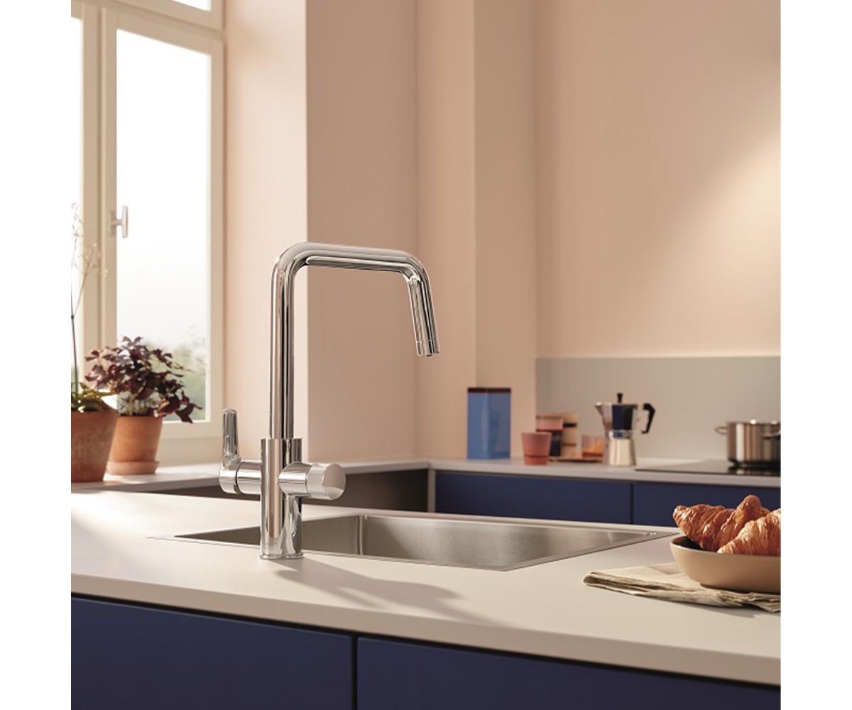 Змішувач для кухні з висувним виливом Grohe QuickFix Start 30631000  START 30631000:Фото 6