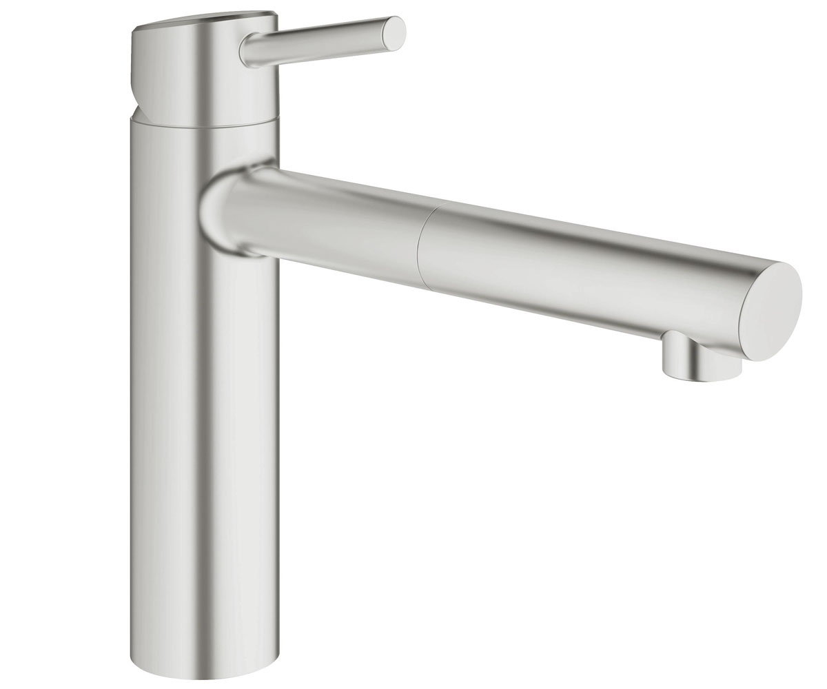 Змішувач одноважільний для мийки GROHE CONCETTO 31129DC1 31129DC1