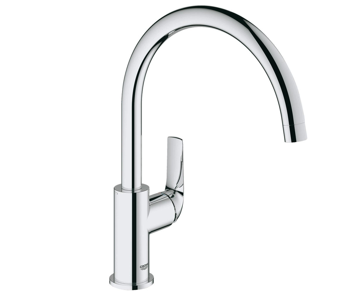 Змішувач для кухонної мийки GROHE BAU CURVE 31231000 31231000