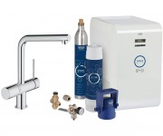 Кухонний змішувач з підключенням питної води GROHE BLUE MINTA CHILLED AND SPARKLING 31347002