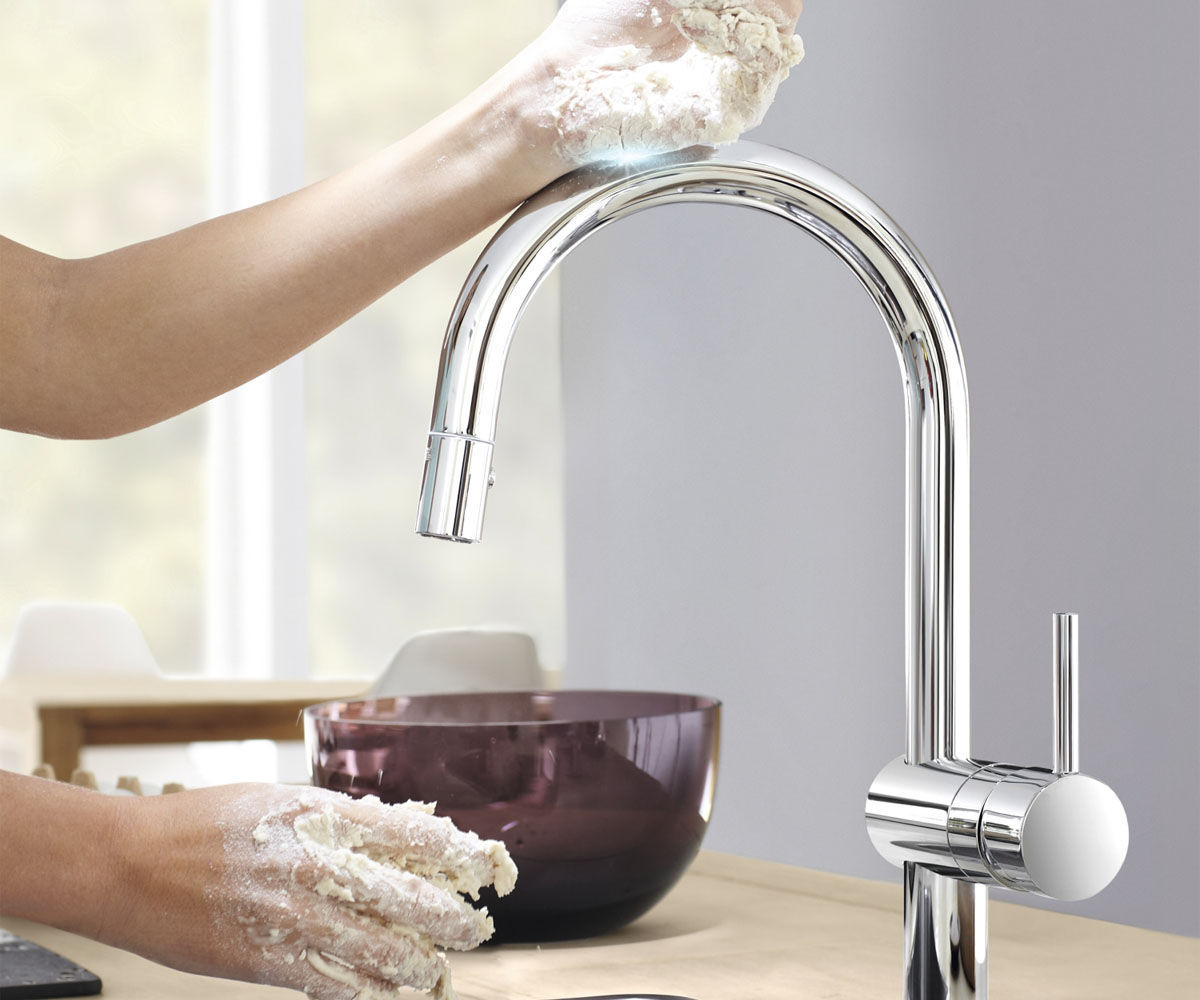 Смеситель для мойки  MINTA TOUCH 31358000:Фото 3