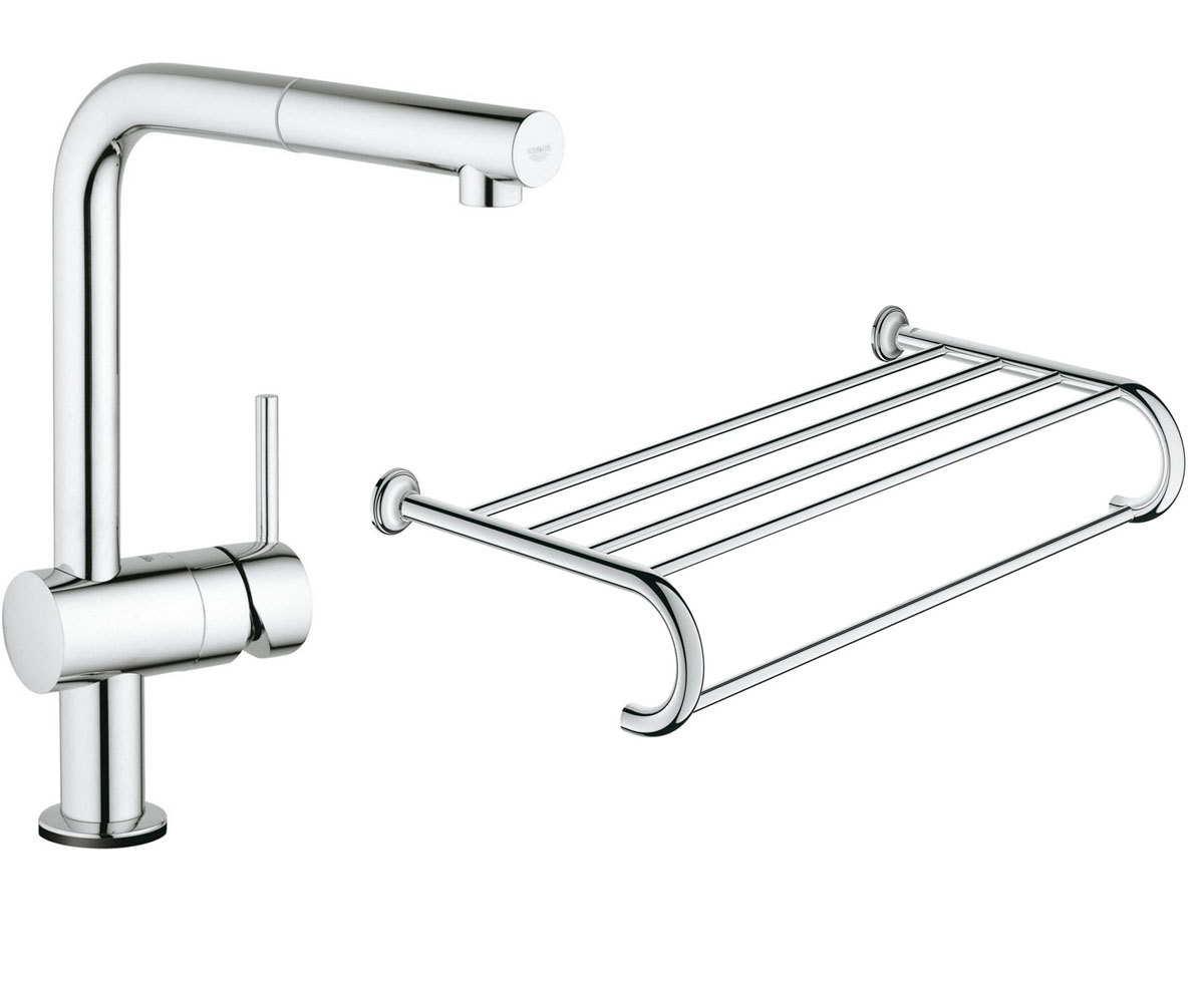 Змішувач для кухні GROHE MINTA СЕНСОРНИЙ 31360001 40660001 GROHE MINTA  31360001+40660001 31360001+40660001