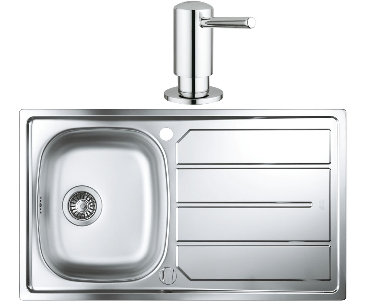 Мийка з дозатором GROHE K-SERIES K 200 31552SD0 40536000 GROHE K-SERIES K 200 31552SD0+40536000 31552SD0+40536000
