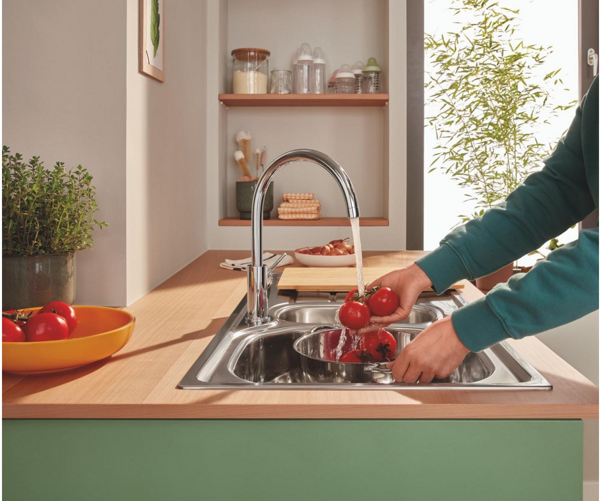 Однорычажный смеситель на мойку  START CLASSIC QUICKFIX 31553001:Фото 3