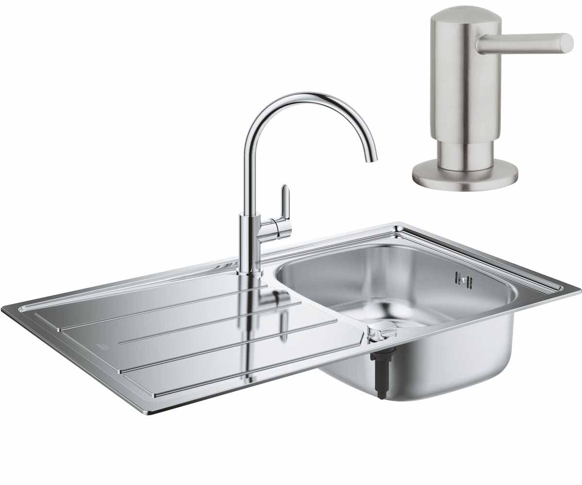 3 в 1 Кухонний набір GROHE K-SERIES K 200 31562SD0 31367000 40536DC0 GROHE K-SERIES K 200 31562SD0+31367000+40536DC0 31562SD0+31367000+40536DC0