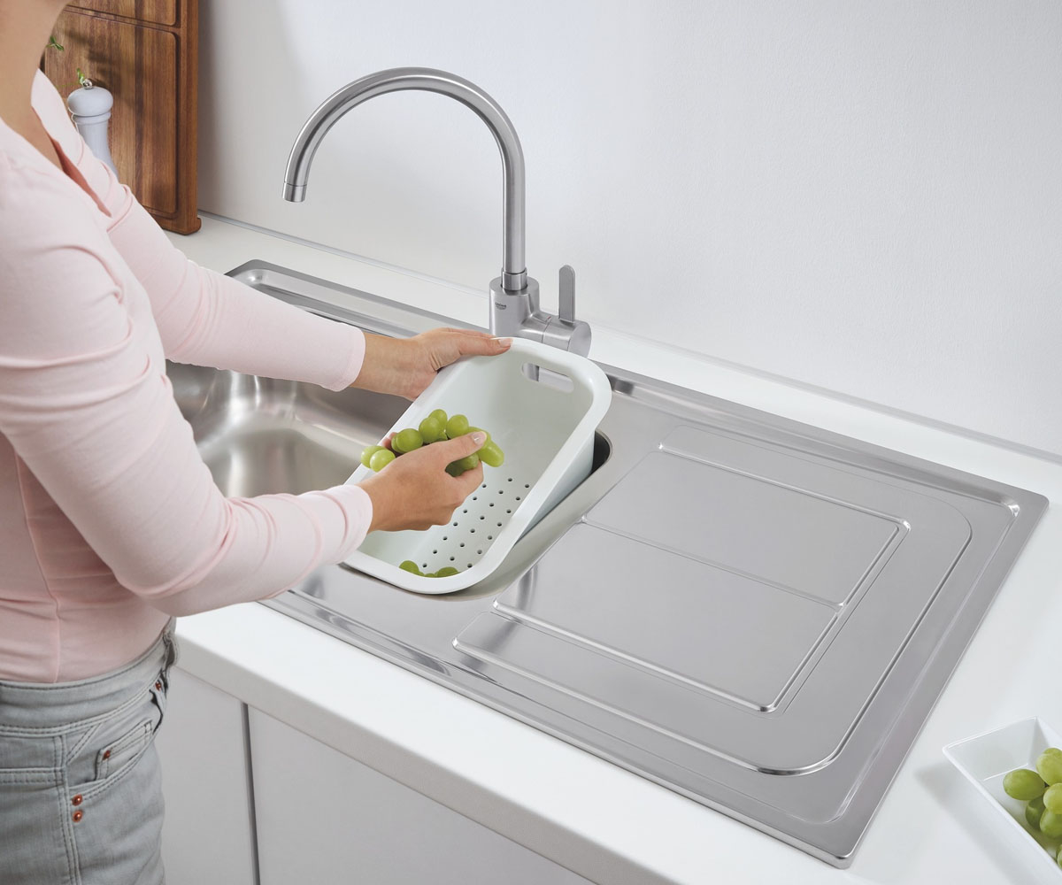 Мойка для кухни с эксцентриком  K-SERIES K 300 31564SD0:Фото 4