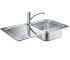 кухонна мийка одноважільний змішувач GROHE K-SERIES K 300 31565SD0 31565SD0