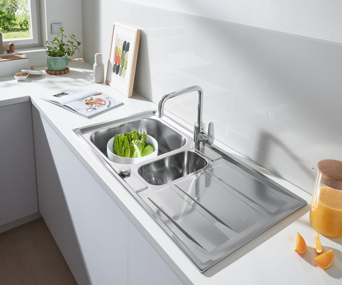 Мойка для кухни с эксцентриком  K-SERIES K 400 31567SD0:Фото 3