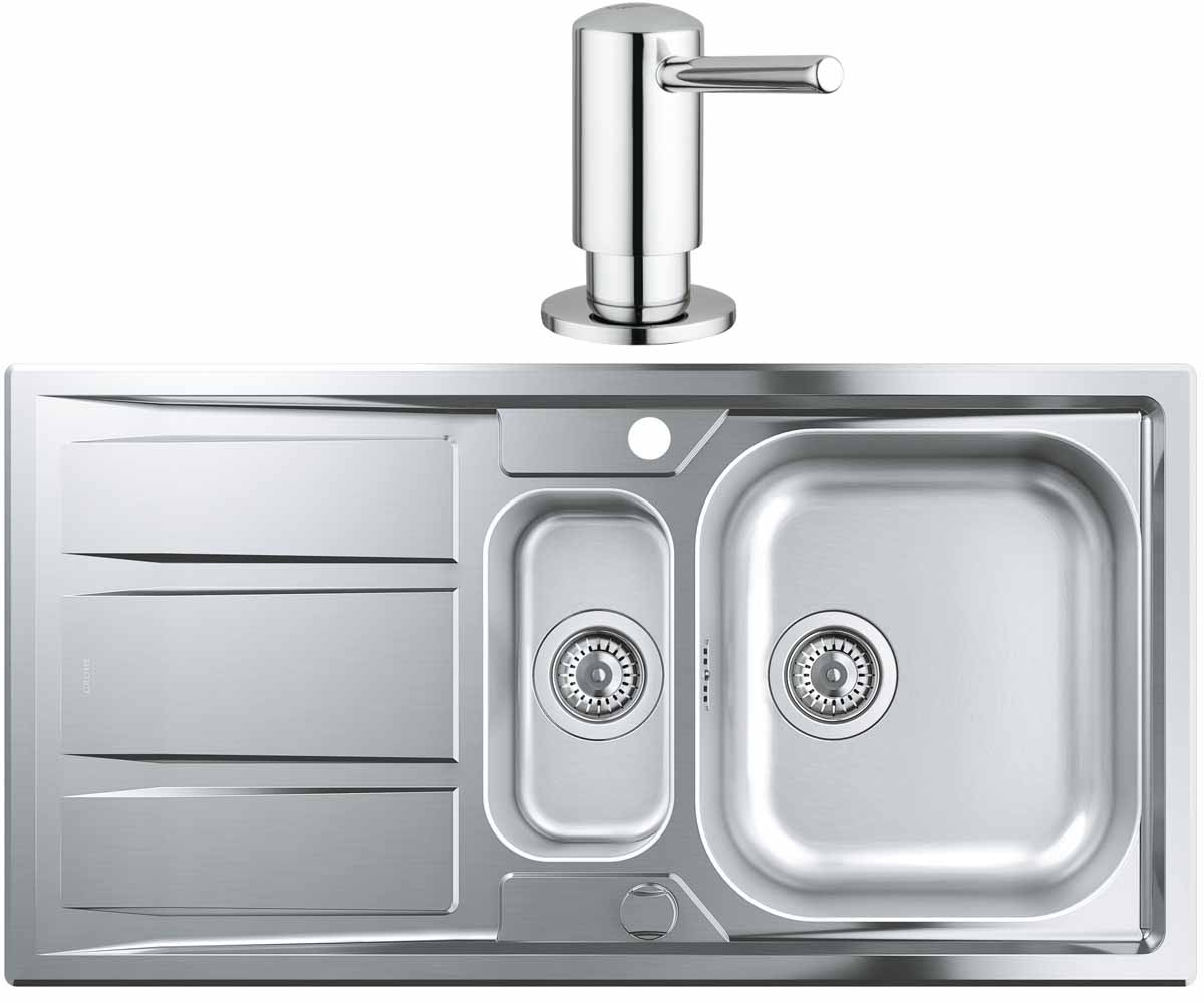 GROHE K-СЕРІЇ K 400 31569SD0 40536000 Кухонна мийка GROHE K-SERIES К 400  31569SD0+40536000 31569SD0+40536000