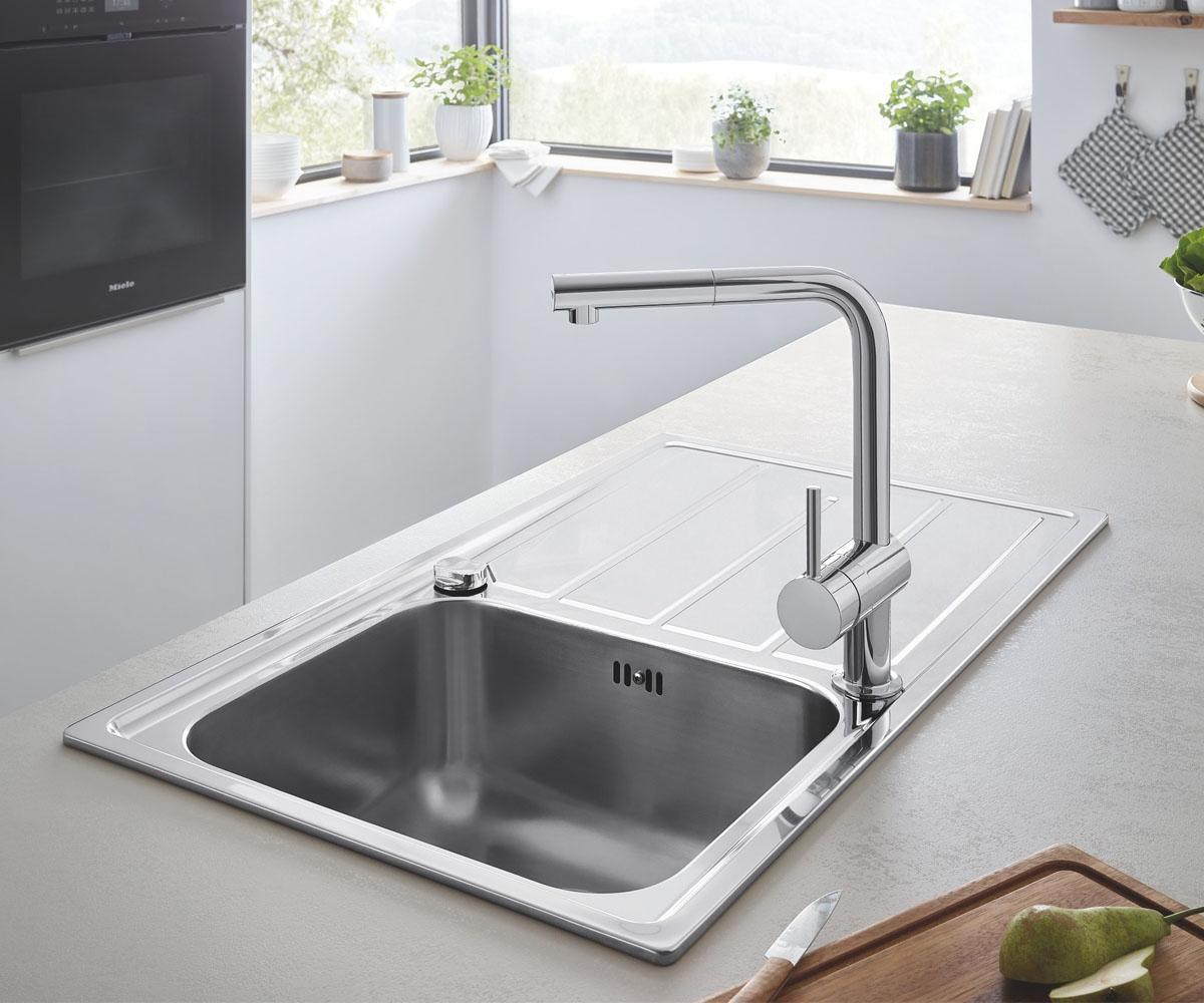 Мойка для кухни с эксцентриком  K-SERIES K 500 31571SD0:Фото 3