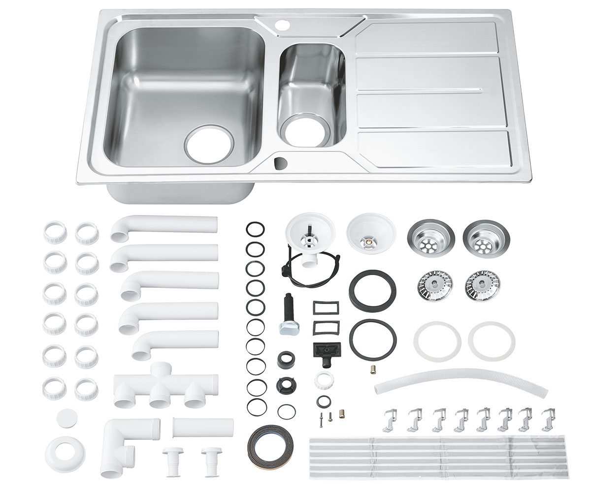 Мойка для кухни с эксцентриком  K-SERIES K 500 31572SD0:Фото 4