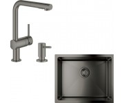 Мойка и смеситель GROHE K700U 31574AL274