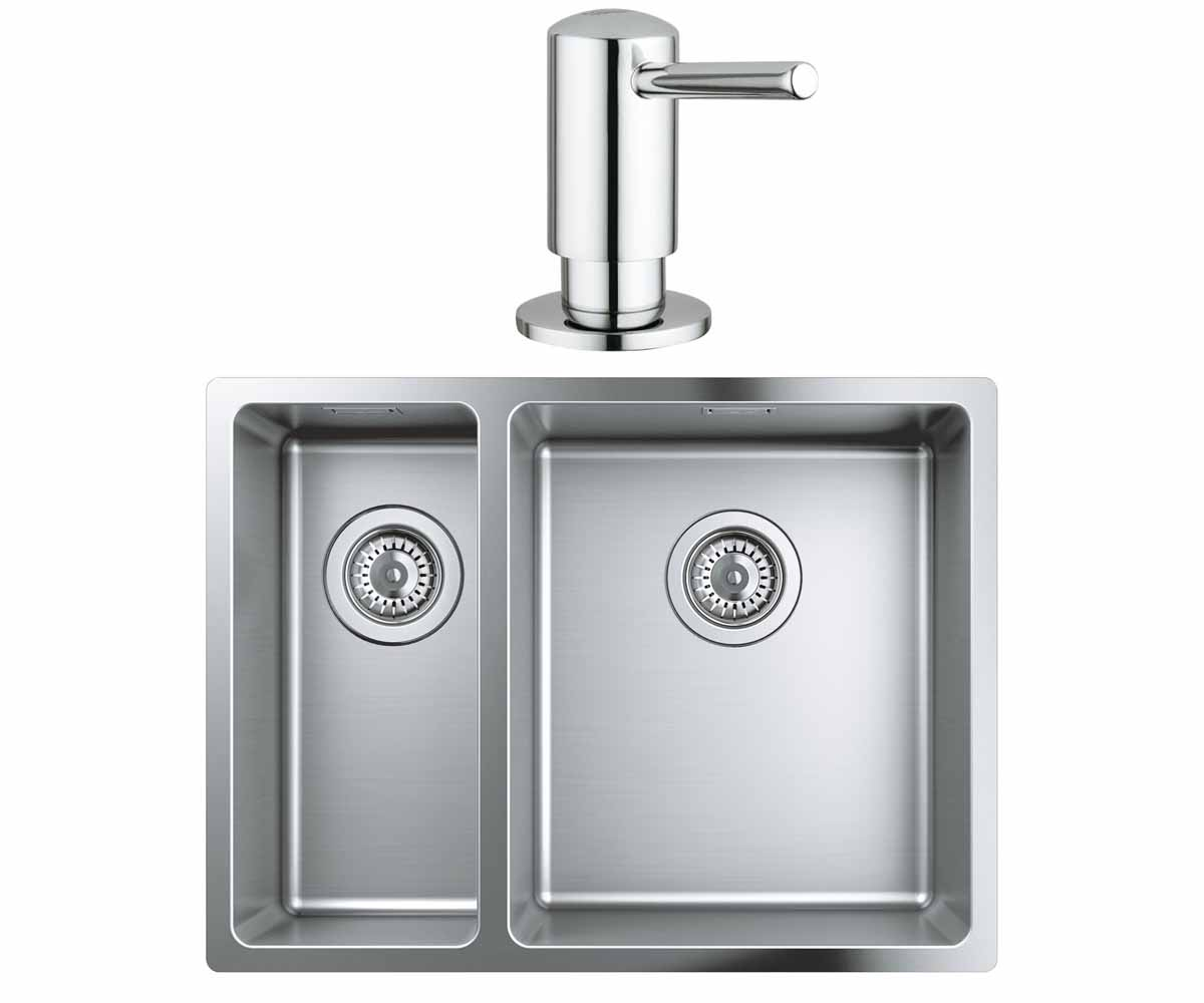 Мийка з дозатором ГРОХЕ К-СЕРІЕС К700У 31576SD0 40536000 GROHE K-SERIES К700У 31576SD0+40536000 31576SD0+40536000