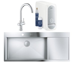 Змішувач для раковини з фільтром GROHE K-SERIES K 1000 31581SD0 31455001 GROHE K-SERIES  31581SD0+31455001