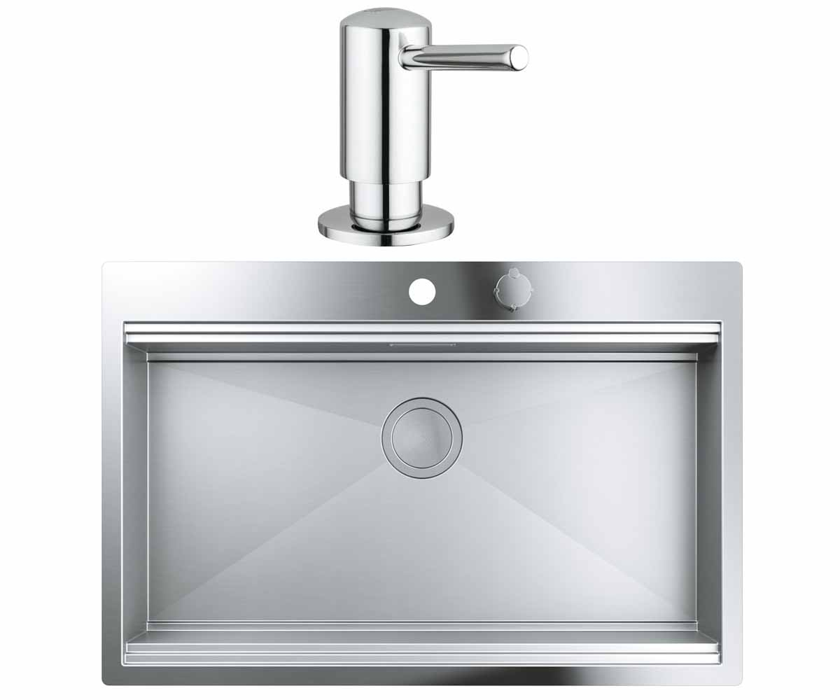 Мийка з ГРОХЕ К-СЕРІЕС K 800 31584SD0 40536000 GROHE K-SERIES К 800 31584SD0+40536000 31584SD0+40536000